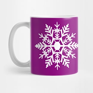 Snowflakes pattern 1. Mug